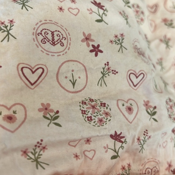 Janie and jack 2006 jacket floral heart hooded windbreaker - Picture 7 of 9